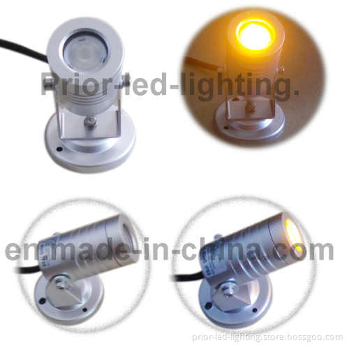 Amber LED Garden Spot 1X3w (PR-B3AB0101)